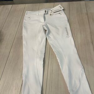 Sam Shield  Adele White Riding Breeches